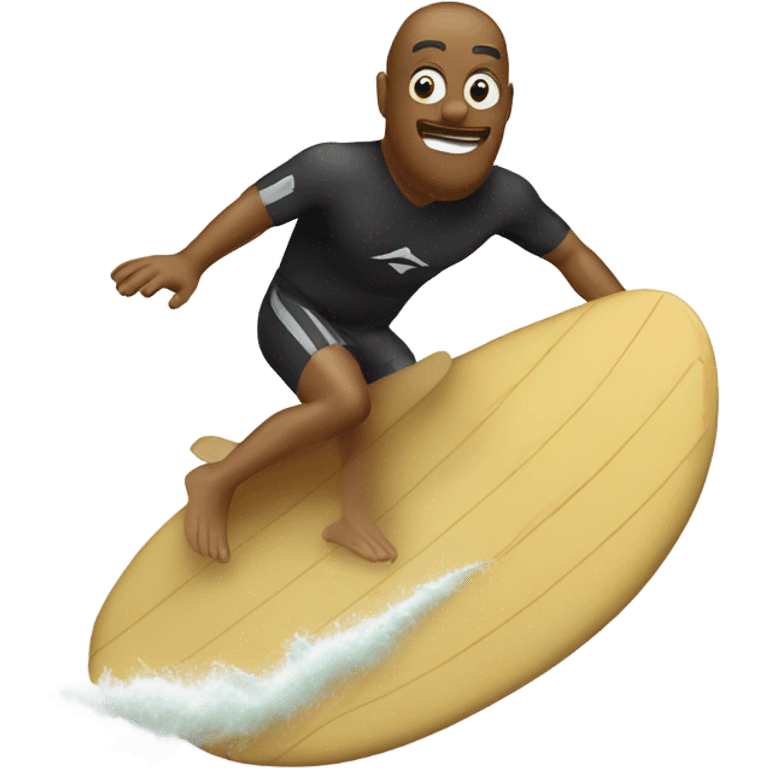 Potato wake surfing  emoji