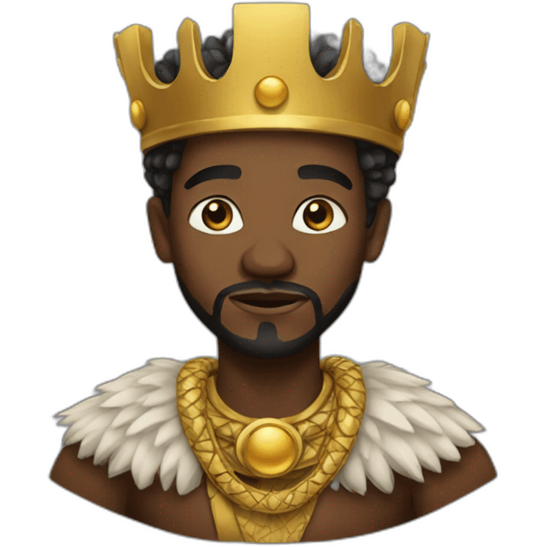 africa king emoji