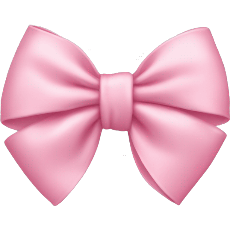 Baby pink bow emoji