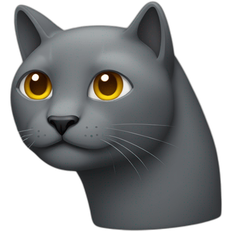 Moai cat emoji