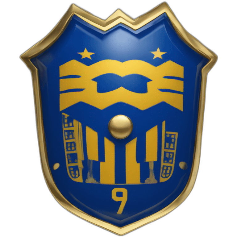 Boca Juniors-Escudo-azul y oro emoji