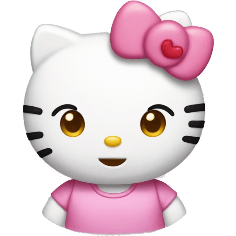 Hello kitty emoji