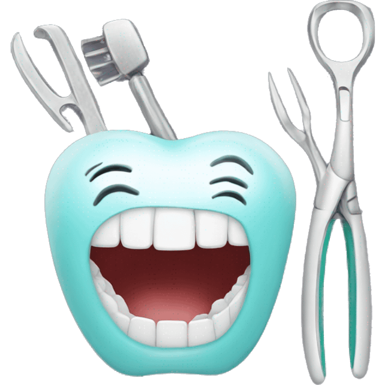 dentist tools emoji