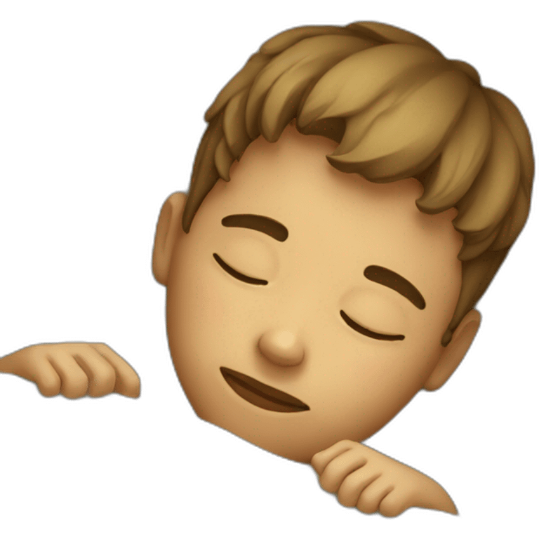 sleeping boy emoji