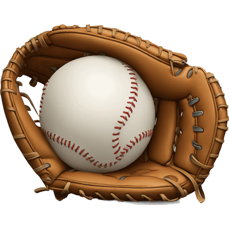 ball in baseball glove emoji