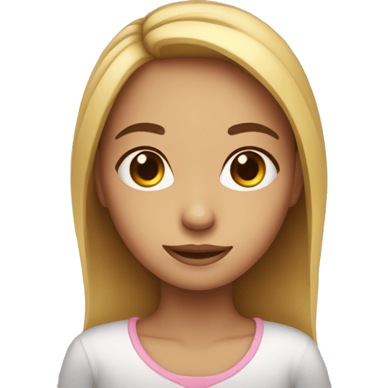 Cute girl emoji