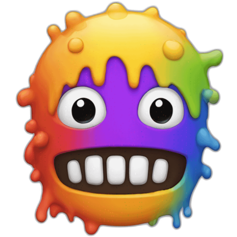 autismo logo monstruo colores emoji