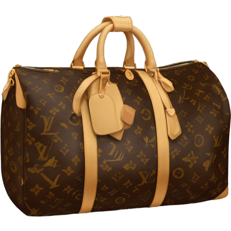 Louis Vuitton duffle bag  emoji