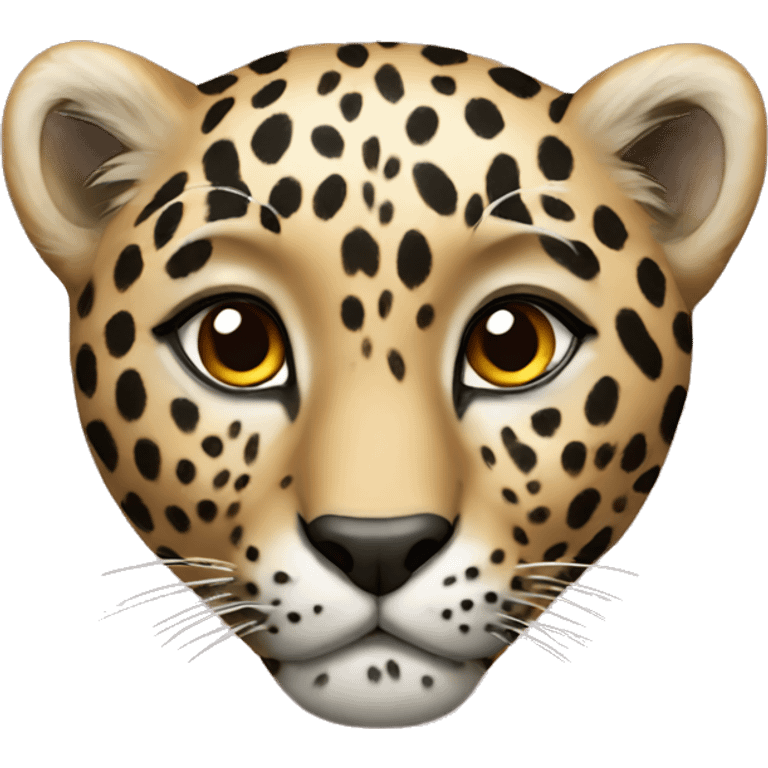 leopard heart emoji