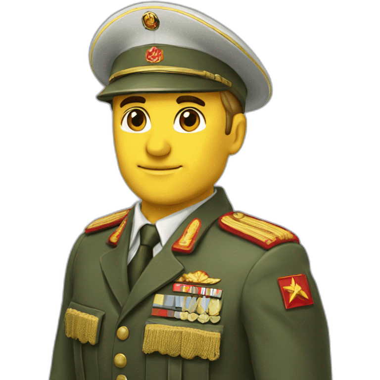 Soviet army man emoji