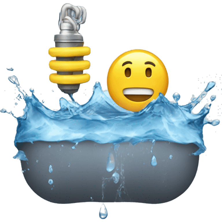 water and electricity  emoji