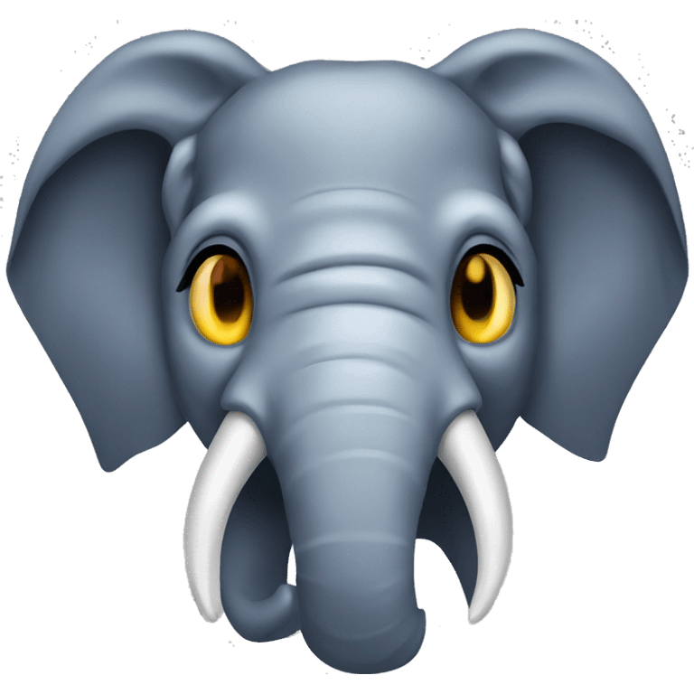 php elephant head only emoji