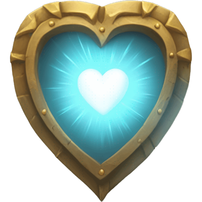 heart shield of light emoji