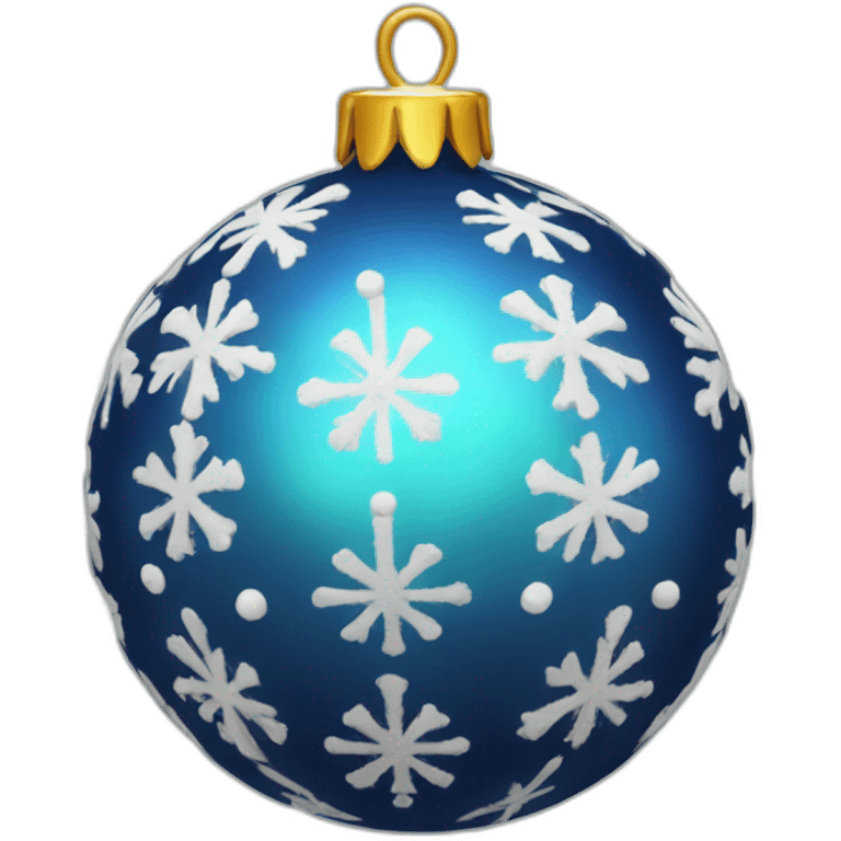 Christmas ball emoji