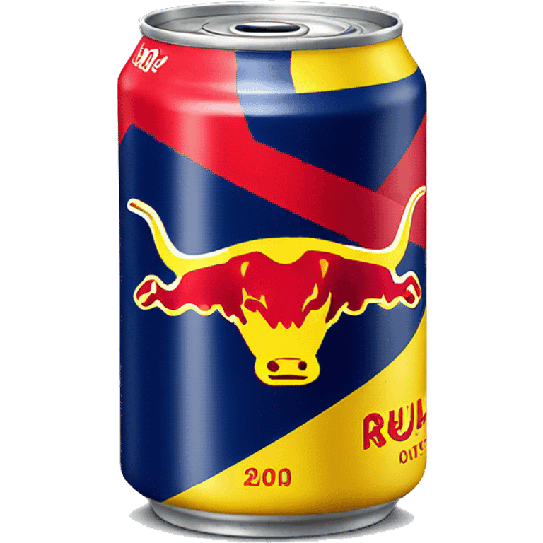 Yellow red-bull can emoji