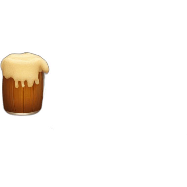 Chat bois bière emoji