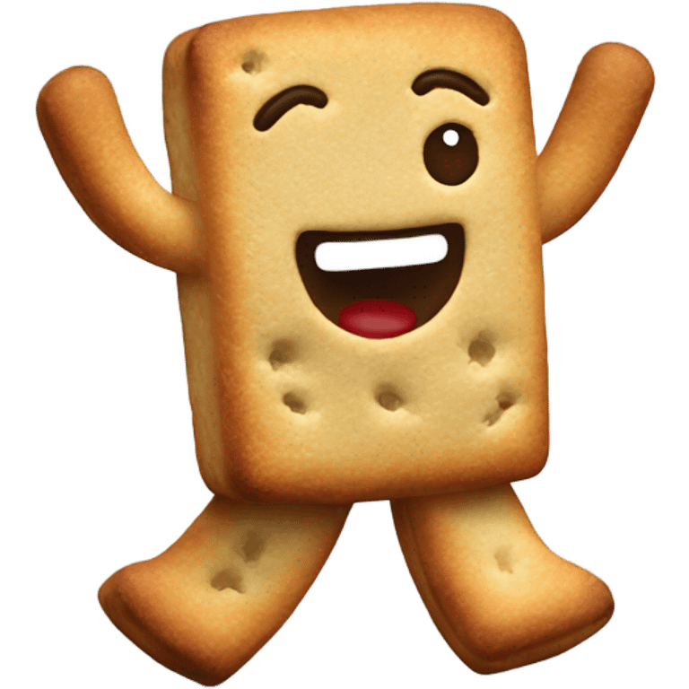 Dancing Biscuit emoji