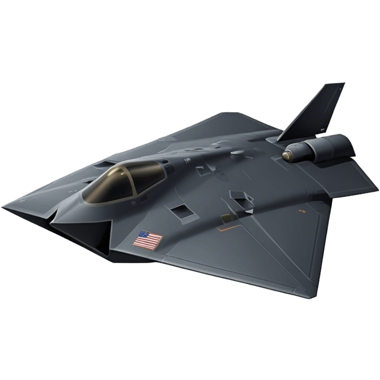 F-117 Nighthawk - Lockheed Martin (Stealth Grey) emoji