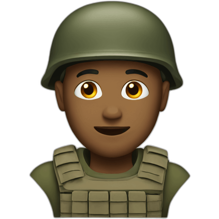 soldier emoji