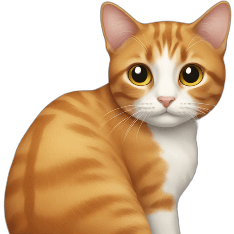 cat ginger emoji