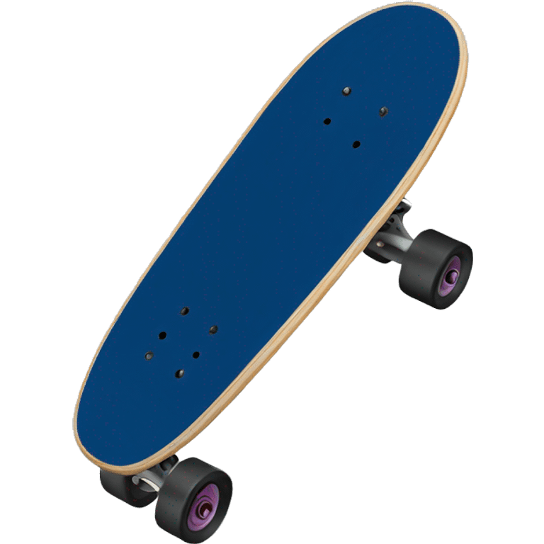 skateboard dark blue emoji