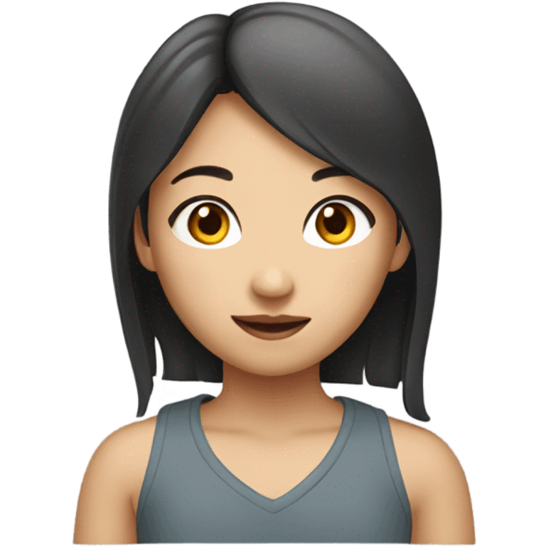 Asian girl  emoji