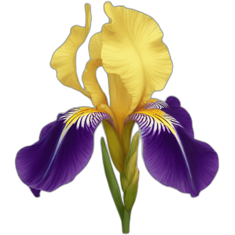 iris flora emoji