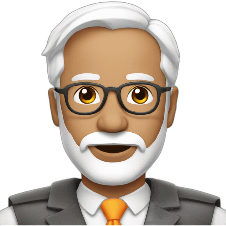 Modi super man emoji