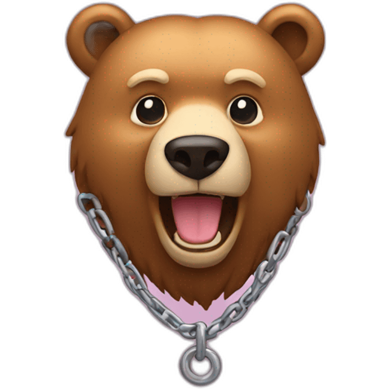 bear chain emoji