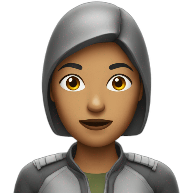 fraud fighting woman emoji