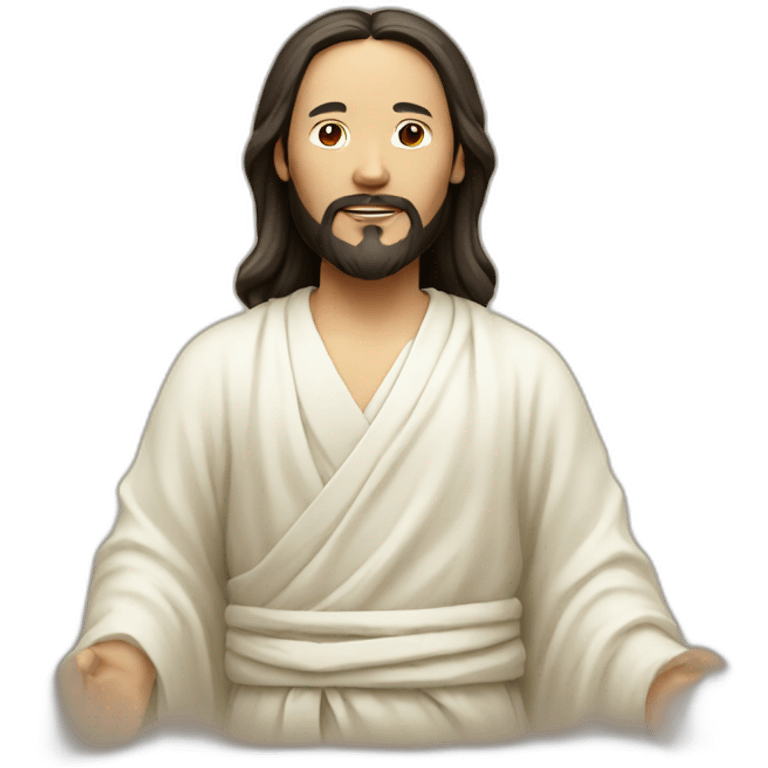 Chinese jesus emoji