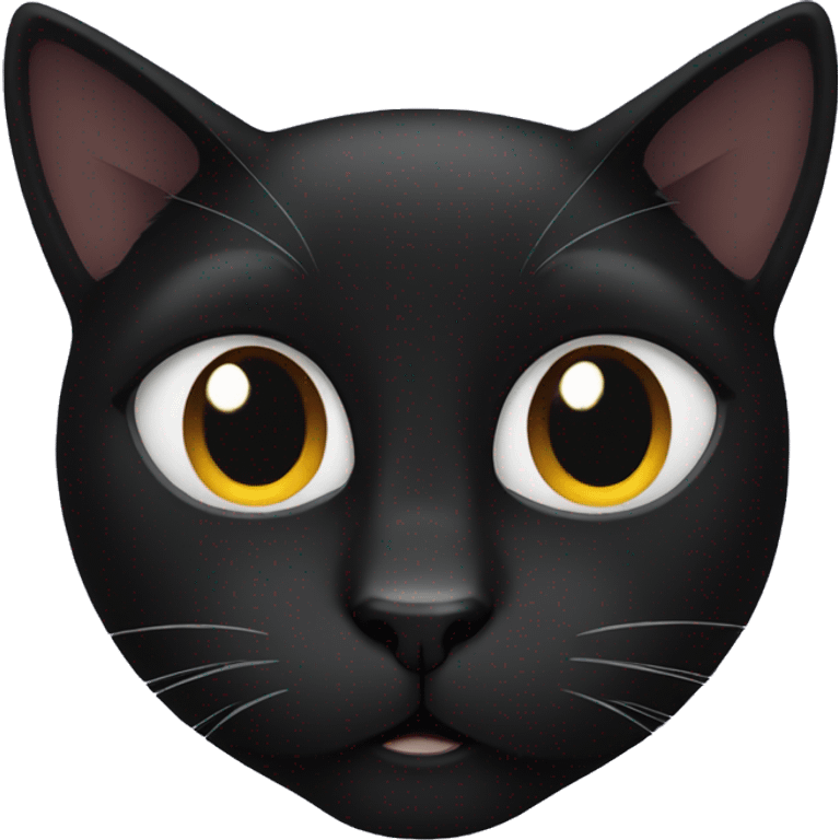 Black cat emoji