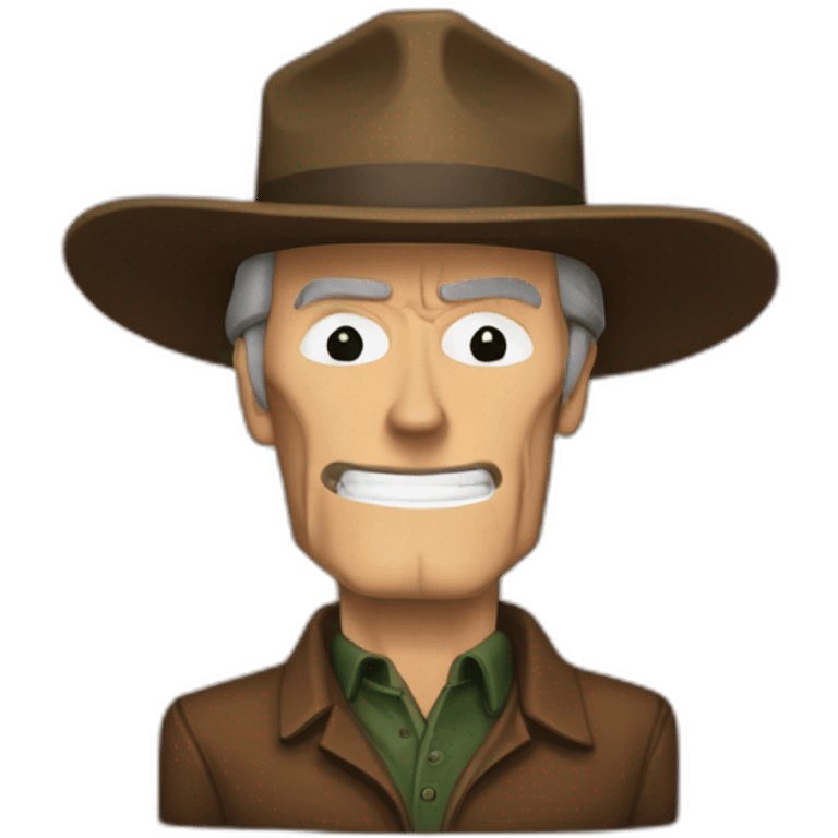 Clint Eastwood il a wood emoji