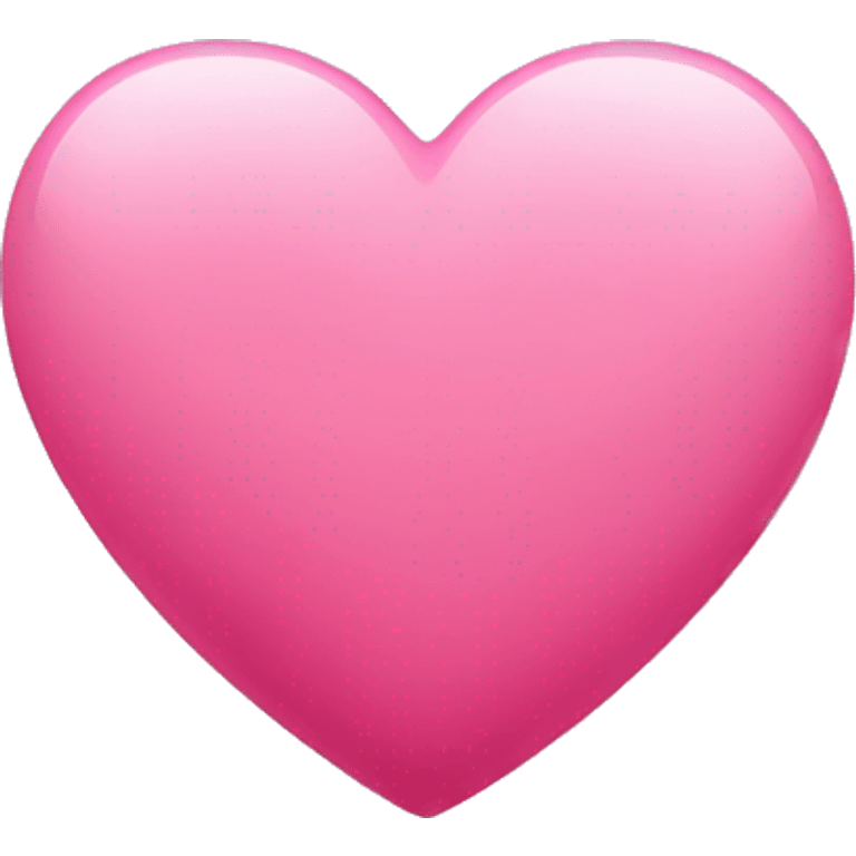 Pink heart  emoji