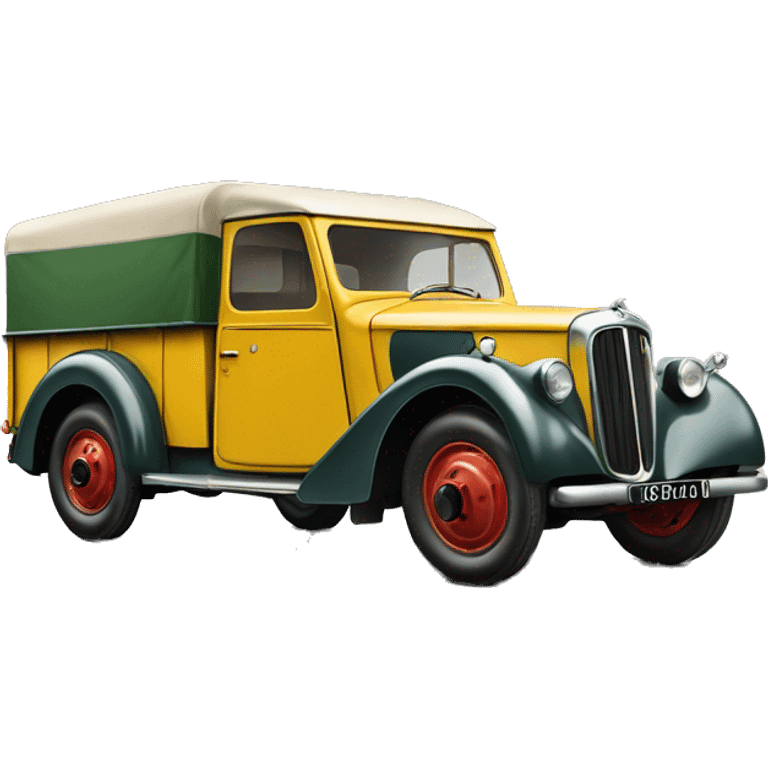 1950 Jowett Bradford lorry  emoji