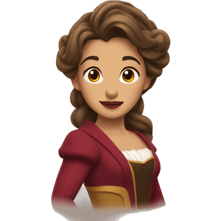 Beauty and the beast emoji