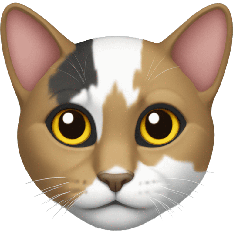 Gato tricolor  emoji