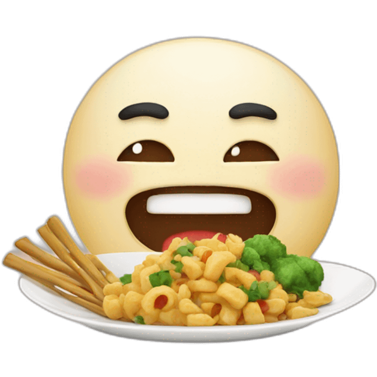 chinesse eat emoji