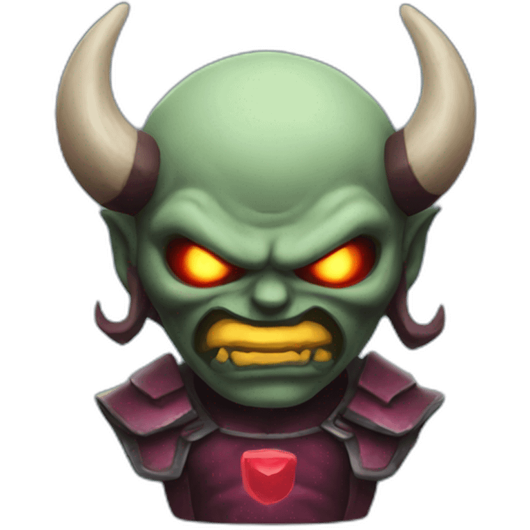 Demon with gaming  emoji