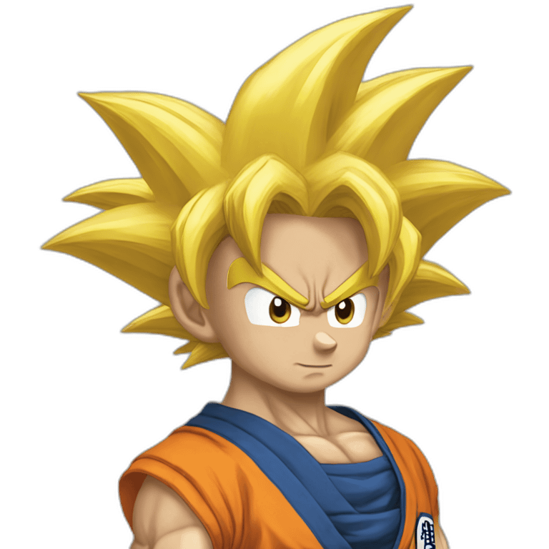 goku super sayan emoji