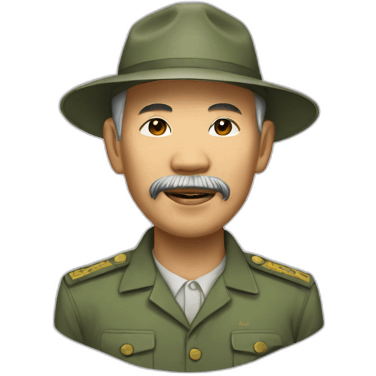 ho chi minh person emoji