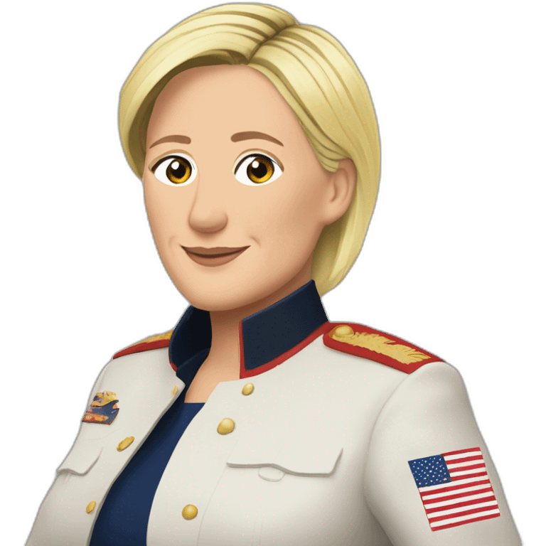 marine le pen emoji