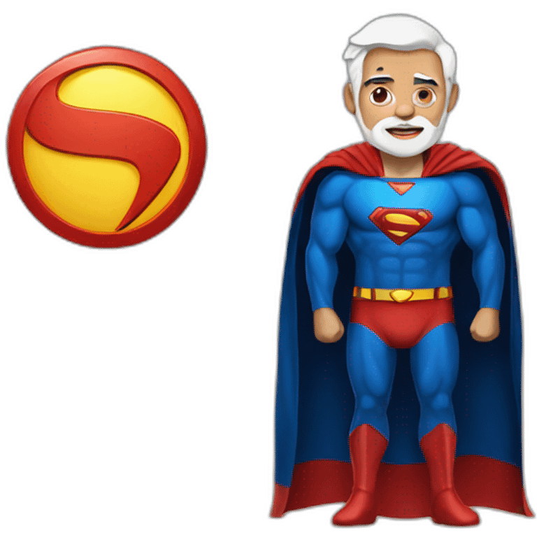 Modi superman emoji