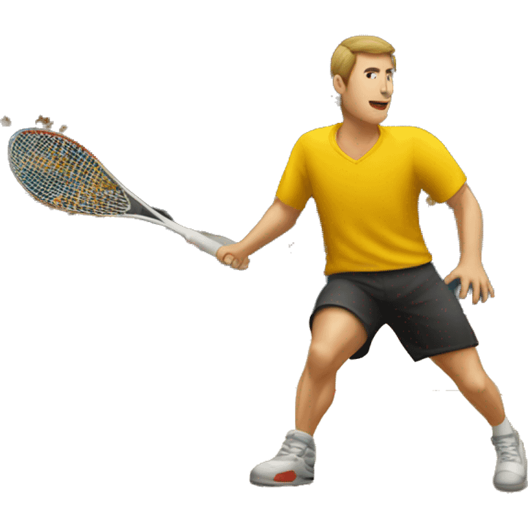 Squash ball game emoji