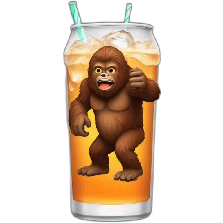 sasquatch drink soda emoji