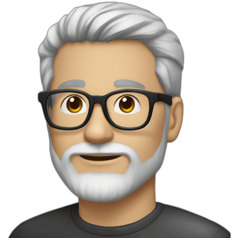 30-year-old-white-man-with-grey-and-black-hair-and-grey-and-dark-beard-and-dark-glasses-and-thin-nose emoji