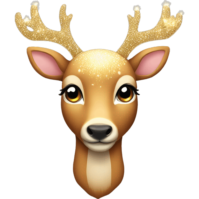 deer with sparkles  emoji