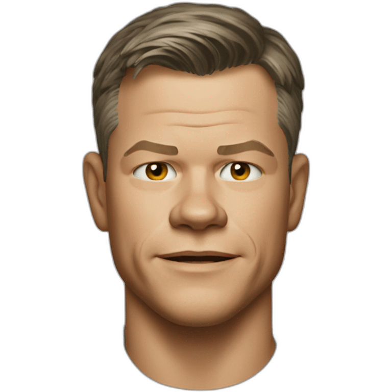 matt damon emoji