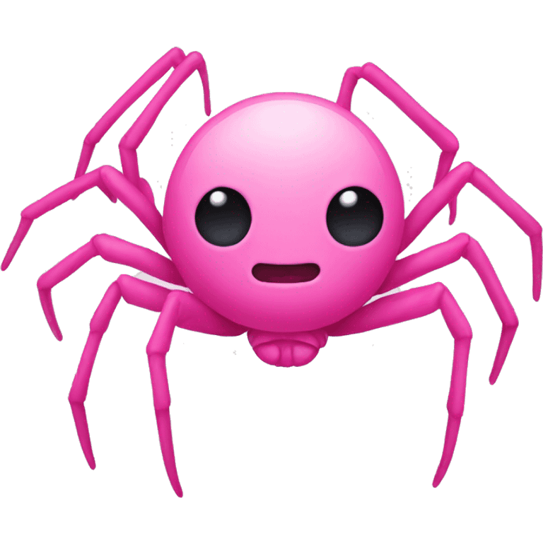 pink spider emoji emoji