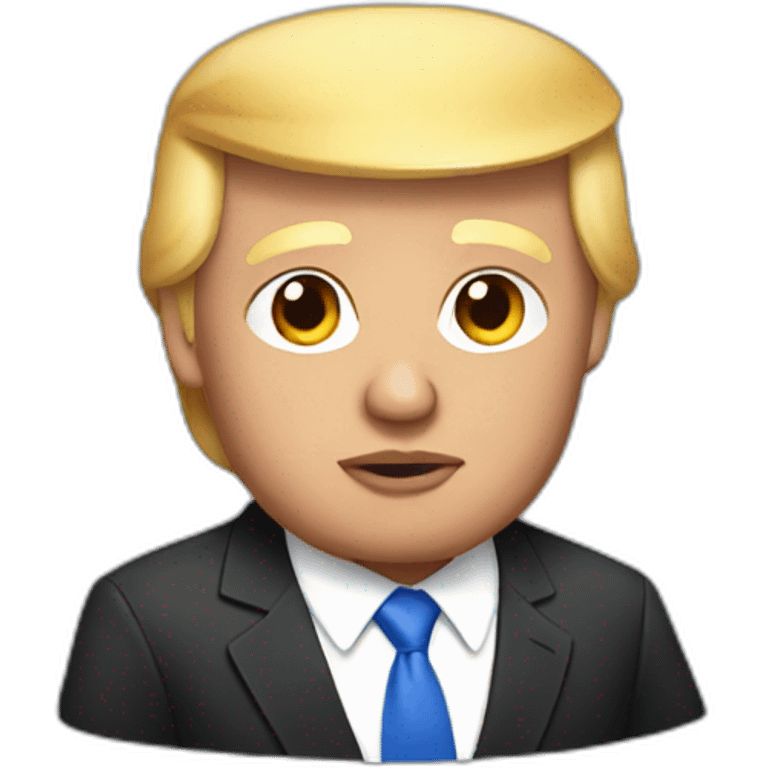 Donald Trump nine months pregnant emoji